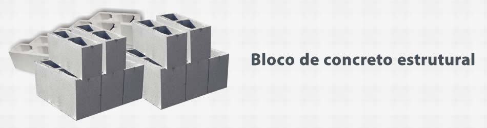 Bloco de concreto estrutural